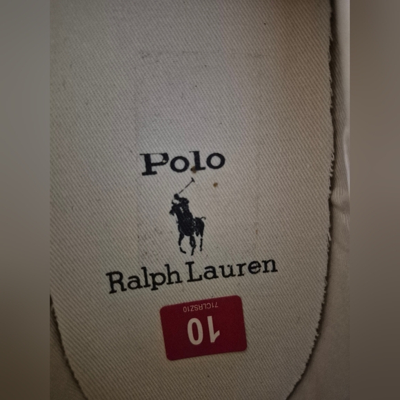 Polo by Ralph Lauren White Boat Shoes Classic Design - Picture 5 of 5